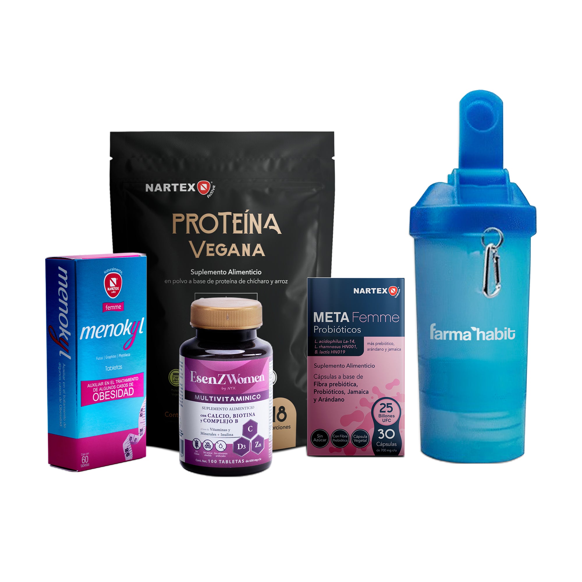 Femme Care Kit (Proteína/Meta Femme/Menokyl/Esenz Woman)
