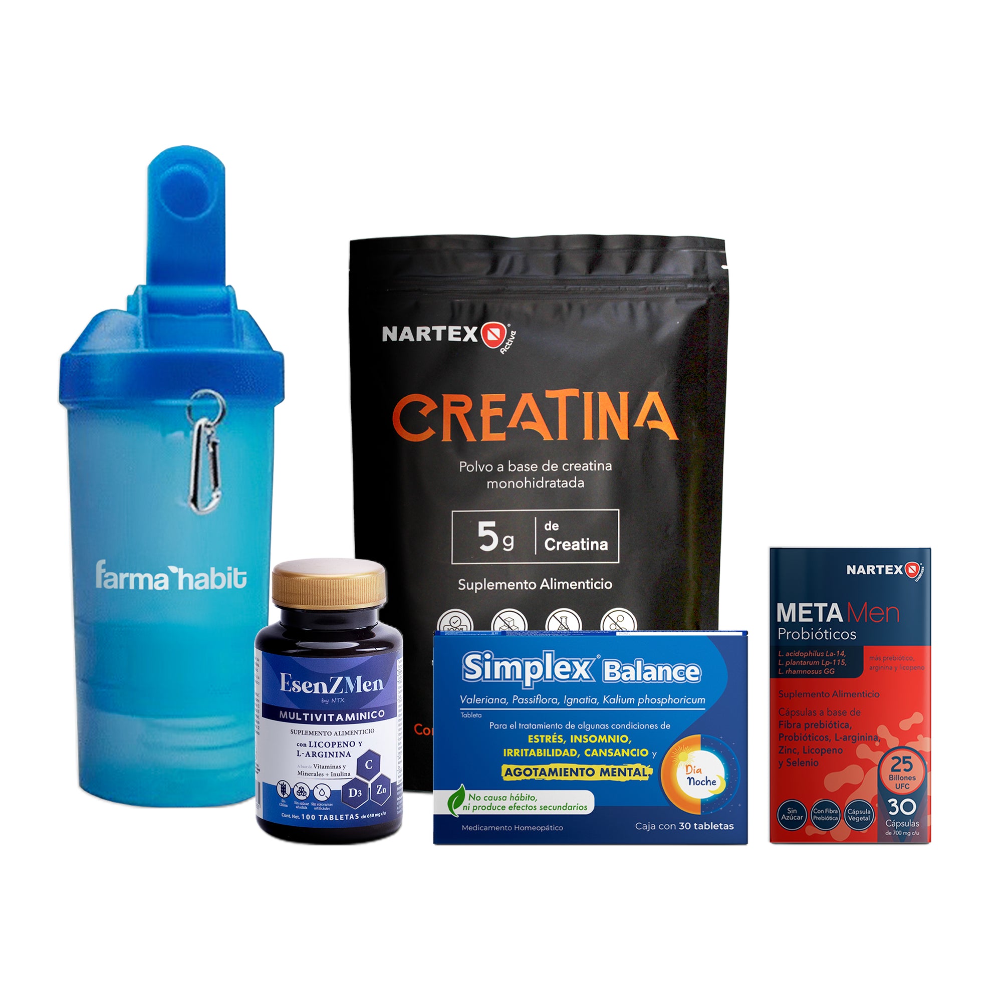 Man Care Kit (Creatina/ Meta Ment/Esenz Man/ Simplex Balance)