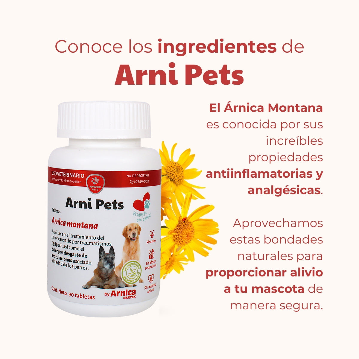 Arni Pets 90 tabletas