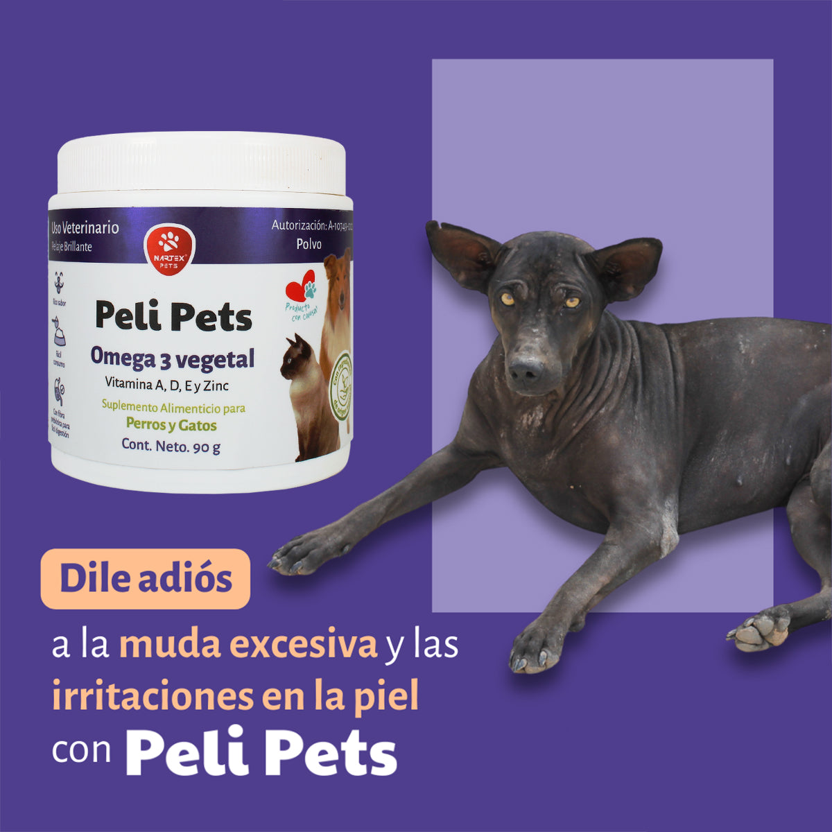 Peli Pets Tarro 90 grs