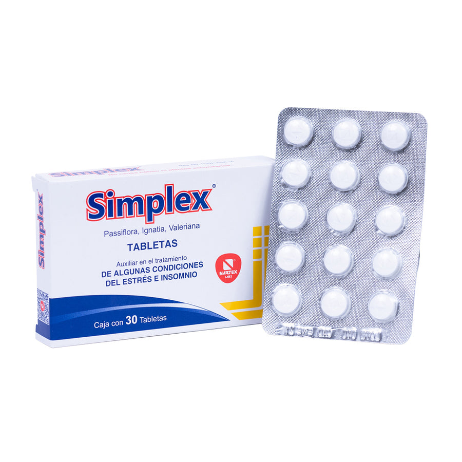 Simplex 30 tabletas - FarmaHabit
