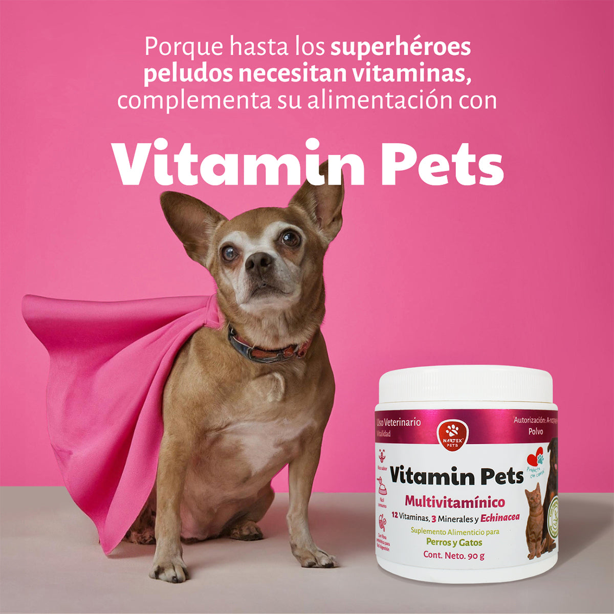 Vitamin Pets Tarro 90 grs