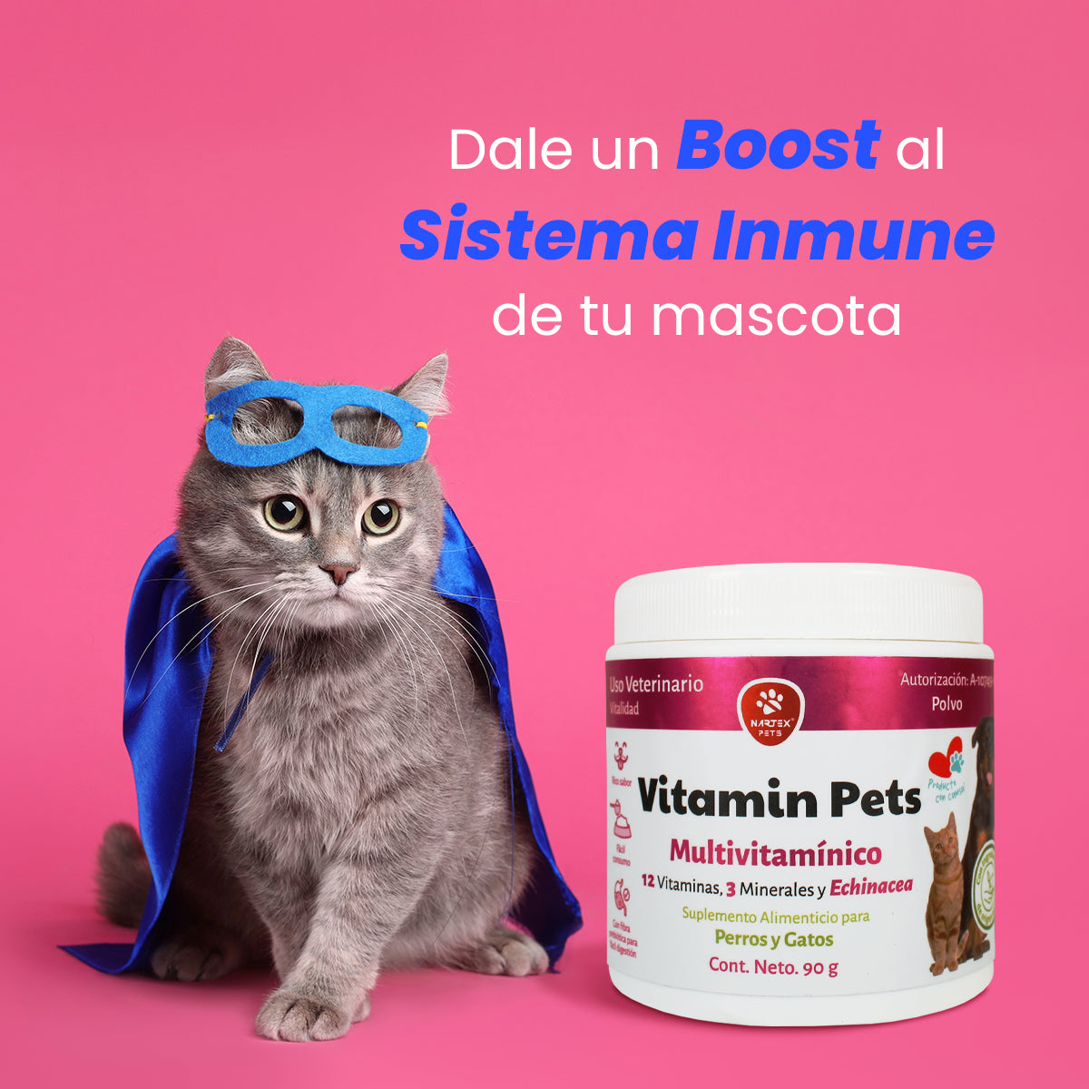 Vitamin Pets Tarro 90 grs